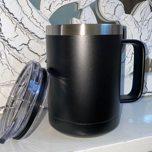 Double Wall Vacuum Insulated Handled Travel Mug
